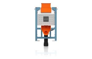 VitrA V-Fix Prime Reduced Height (82cm) WH WC Frame & 3/6L Cistern (Floor/Wall Fix)